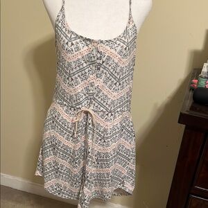 Women's Patterned Spaghetti Strap Top